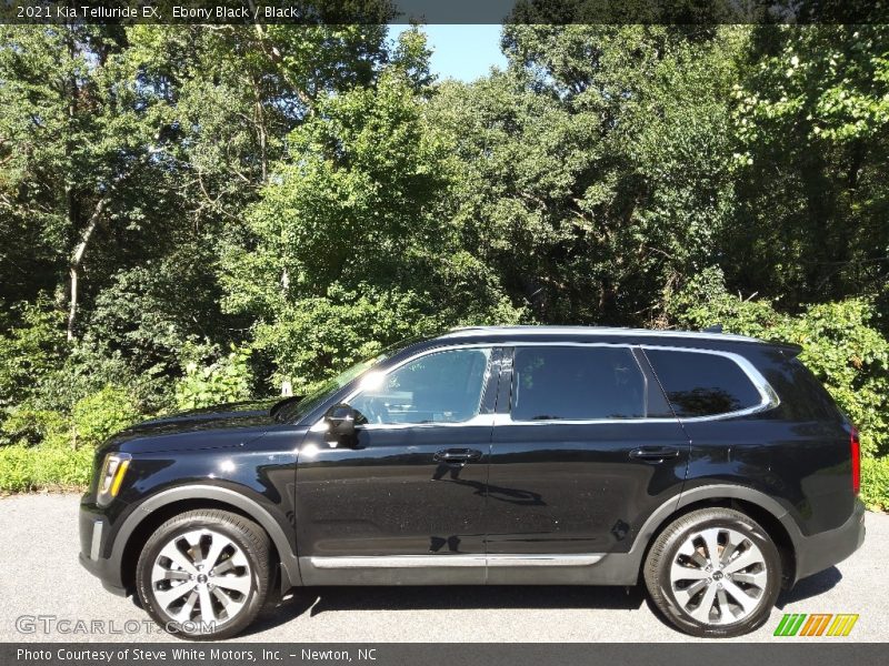 Ebony Black / Black 2021 Kia Telluride EX