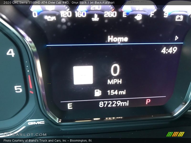 Onyx Black / Jet Black/Kalahari 2020 GMC Sierra 3500HD AT4 Crew Cab 4WD
