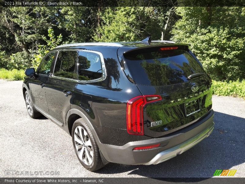 Ebony Black / Black 2021 Kia Telluride EX
