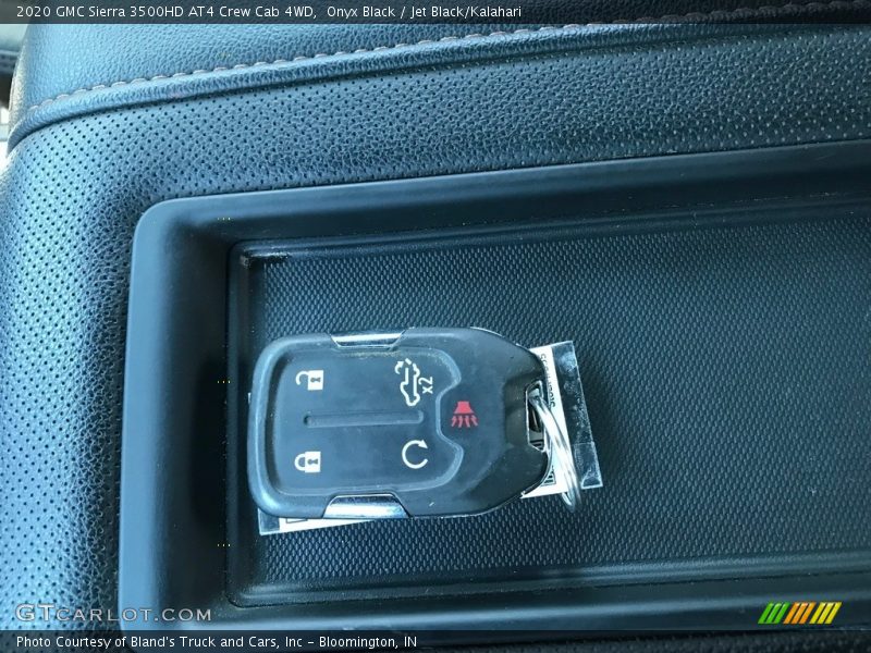 Onyx Black / Jet Black/Kalahari 2020 GMC Sierra 3500HD AT4 Crew Cab 4WD