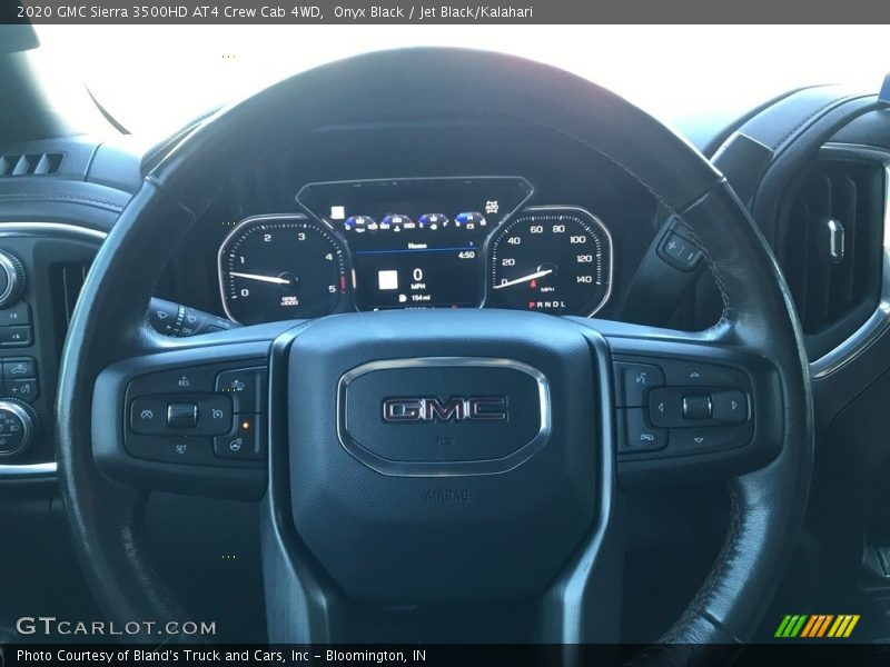 Onyx Black / Jet Black/Kalahari 2020 GMC Sierra 3500HD AT4 Crew Cab 4WD