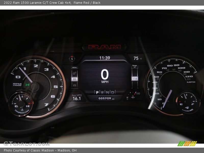  2022 1500 Laramie G/T Crew Cab 4x4 Laramie G/T Crew Cab 4x4 Gauges
