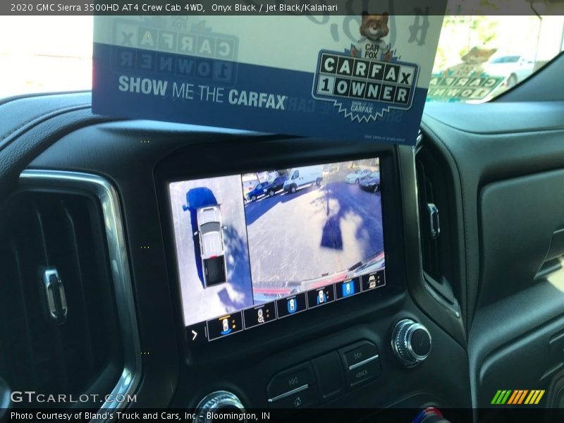 Onyx Black / Jet Black/Kalahari 2020 GMC Sierra 3500HD AT4 Crew Cab 4WD