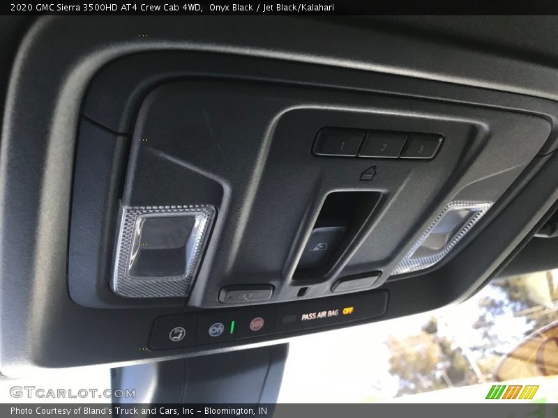 Onyx Black / Jet Black/Kalahari 2020 GMC Sierra 3500HD AT4 Crew Cab 4WD