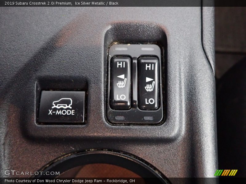 Ice Silver Metallic / Black 2019 Subaru Crosstrek 2.0i Premium
