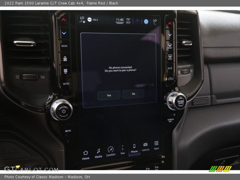 Flame Red / Black 2022 Ram 1500 Laramie G/T Crew Cab 4x4