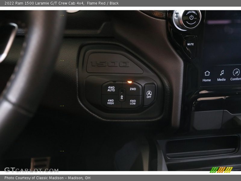 Controls of 2022 1500 Laramie G/T Crew Cab 4x4