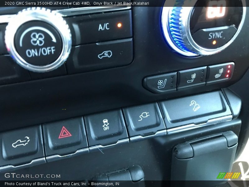Onyx Black / Jet Black/Kalahari 2020 GMC Sierra 3500HD AT4 Crew Cab 4WD
