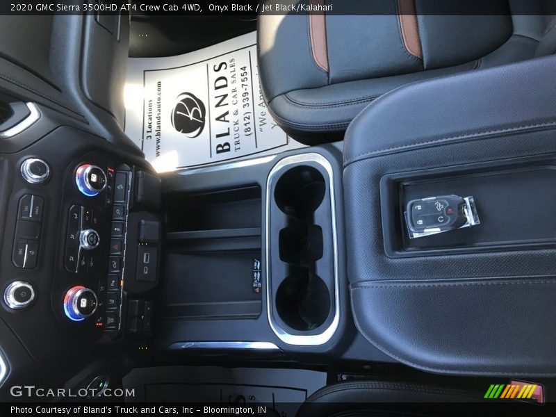 Onyx Black / Jet Black/Kalahari 2020 GMC Sierra 3500HD AT4 Crew Cab 4WD