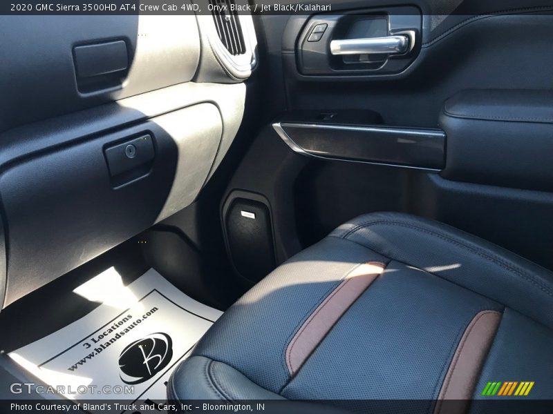 Onyx Black / Jet Black/Kalahari 2020 GMC Sierra 3500HD AT4 Crew Cab 4WD