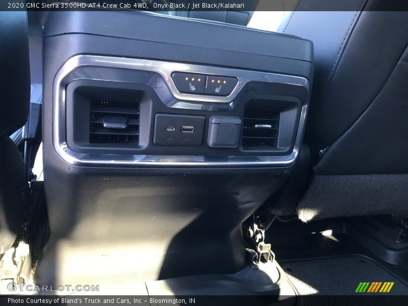 Onyx Black / Jet Black/Kalahari 2020 GMC Sierra 3500HD AT4 Crew Cab 4WD