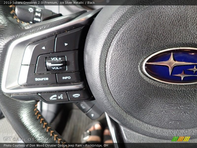 Ice Silver Metallic / Black 2019 Subaru Crosstrek 2.0i Premium