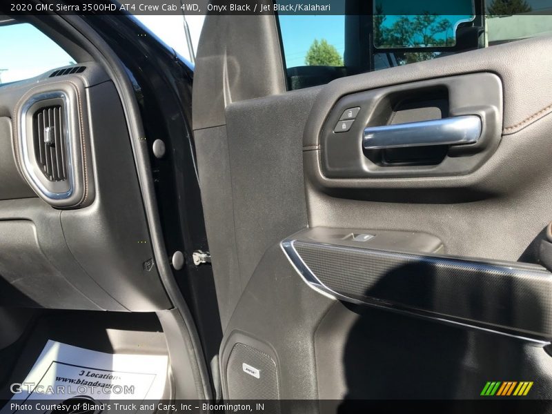 Onyx Black / Jet Black/Kalahari 2020 GMC Sierra 3500HD AT4 Crew Cab 4WD