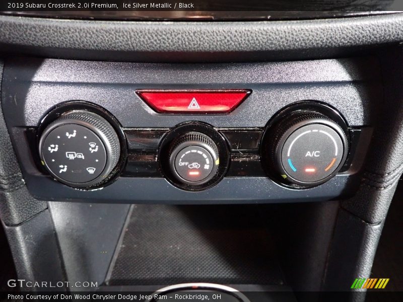 Ice Silver Metallic / Black 2019 Subaru Crosstrek 2.0i Premium