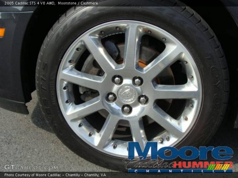 Moonstone / Cashmere 2005 Cadillac STS 4 V8 AWD