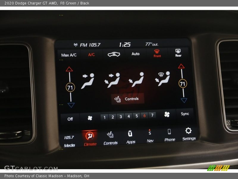 F8 Green / Black 2020 Dodge Charger GT AWD