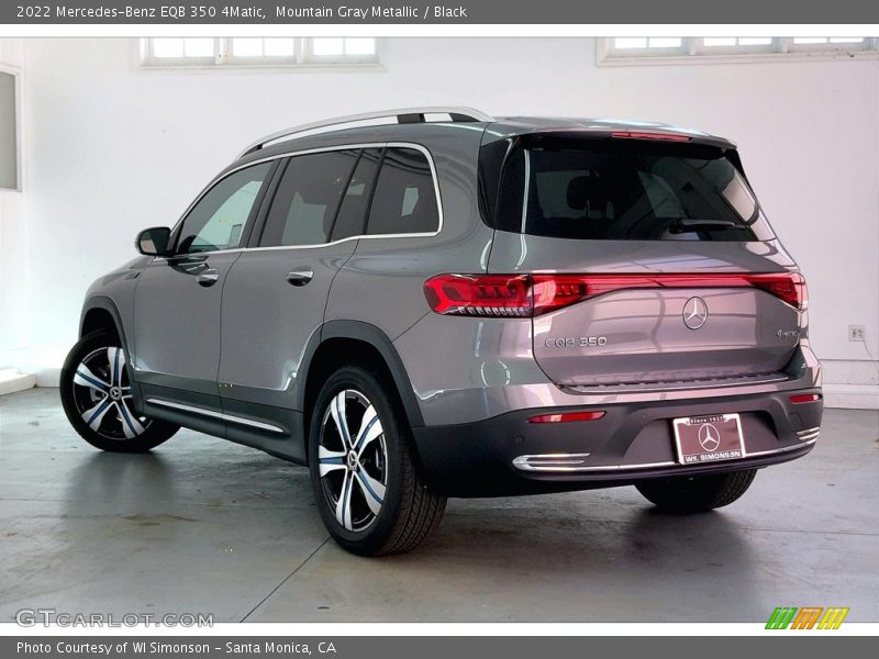  2022 EQB 350 4Matic Mountain Gray Metallic