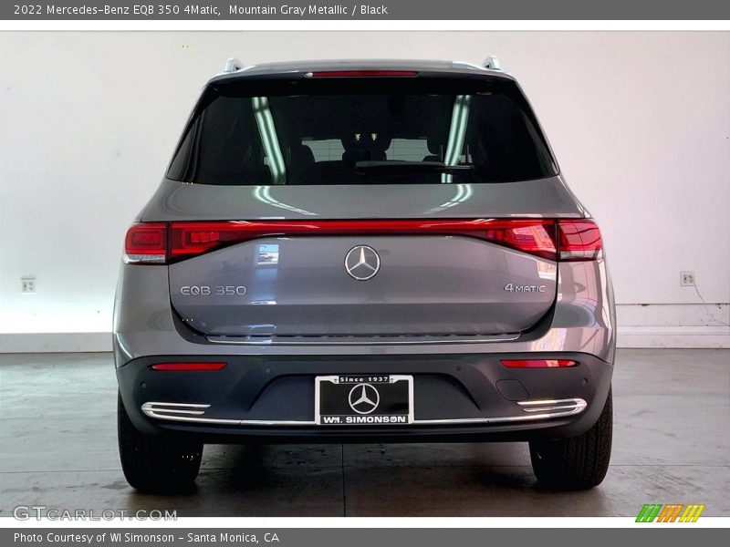 Mountain Gray Metallic / Black 2022 Mercedes-Benz EQB 350 4Matic