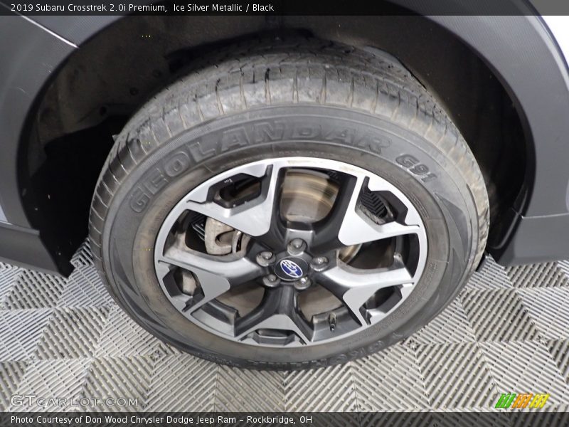Ice Silver Metallic / Black 2019 Subaru Crosstrek 2.0i Premium