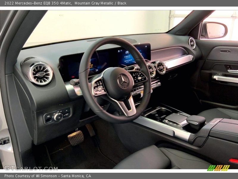 Dashboard of 2022 EQB 350 4Matic