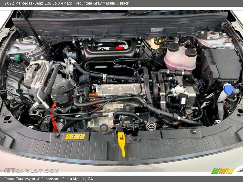 Mountain Gray Metallic / Black 2022 Mercedes-Benz EQB 350 4Matic