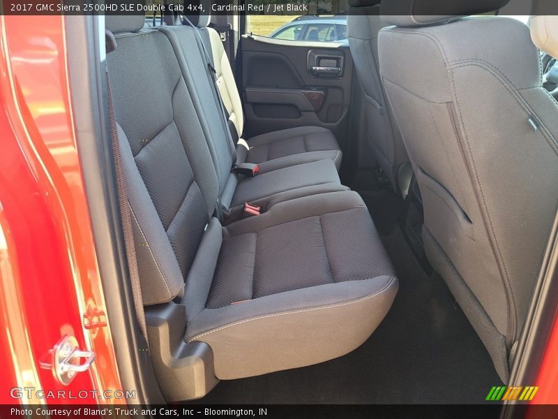 Rear Seat of 2017 Sierra 2500HD SLE Double Cab 4x4