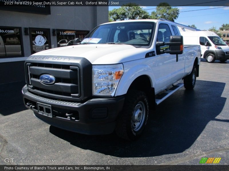 Oxford White / Steel 2015 Ford F250 Super Duty XL Super Cab 4x4