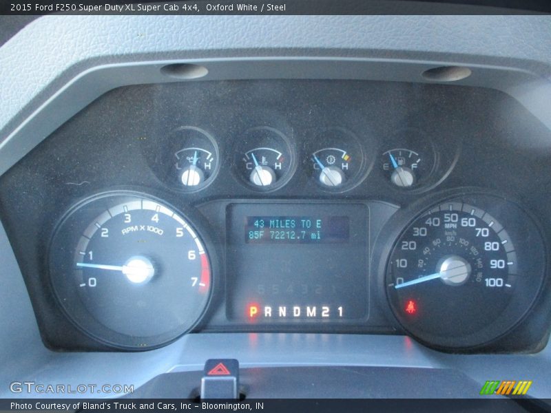 Oxford White / Steel 2015 Ford F250 Super Duty XL Super Cab 4x4