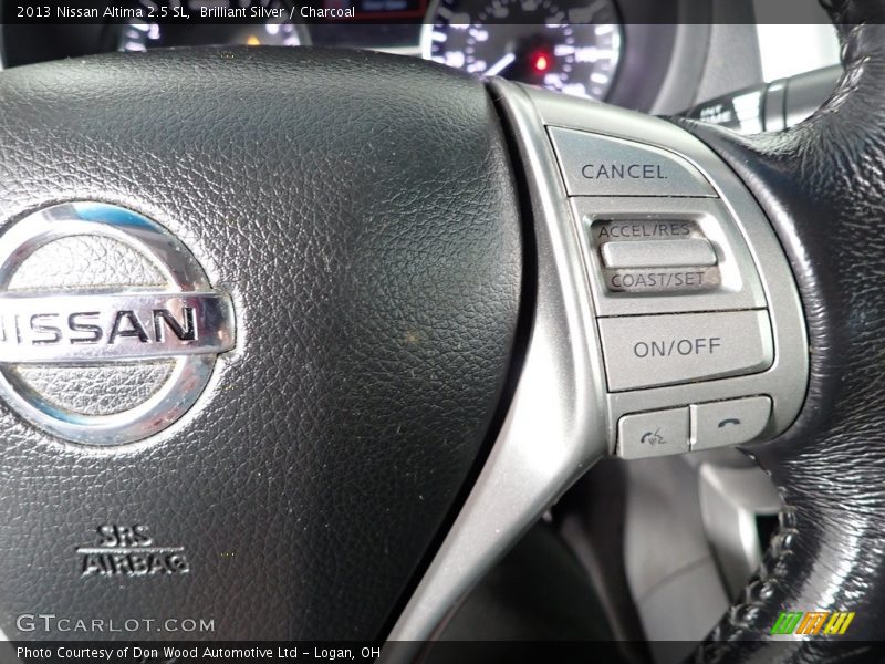 Brilliant Silver / Charcoal 2013 Nissan Altima 2.5 SL