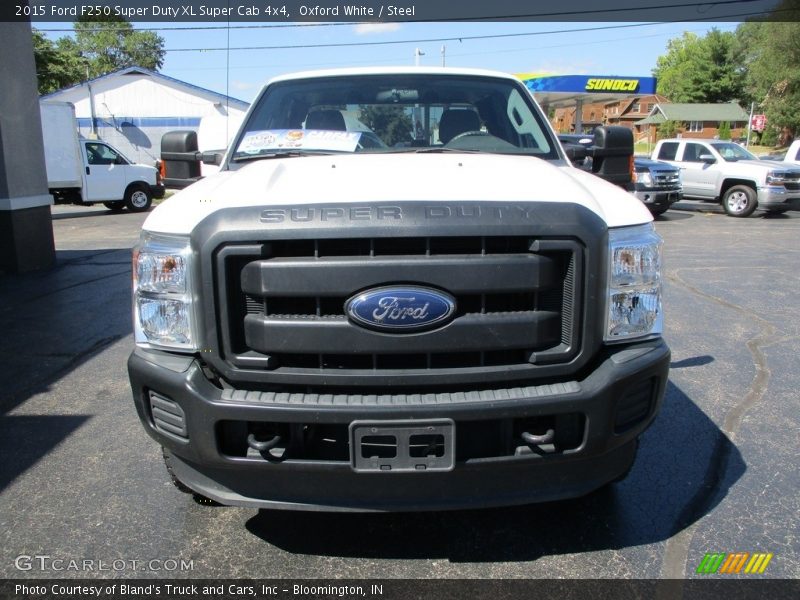 Oxford White / Steel 2015 Ford F250 Super Duty XL Super Cab 4x4