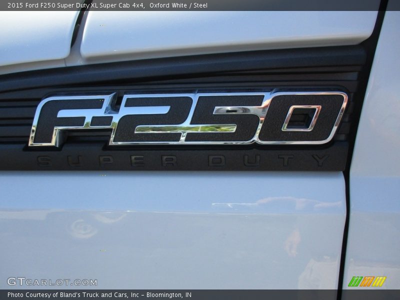 Oxford White / Steel 2015 Ford F250 Super Duty XL Super Cab 4x4