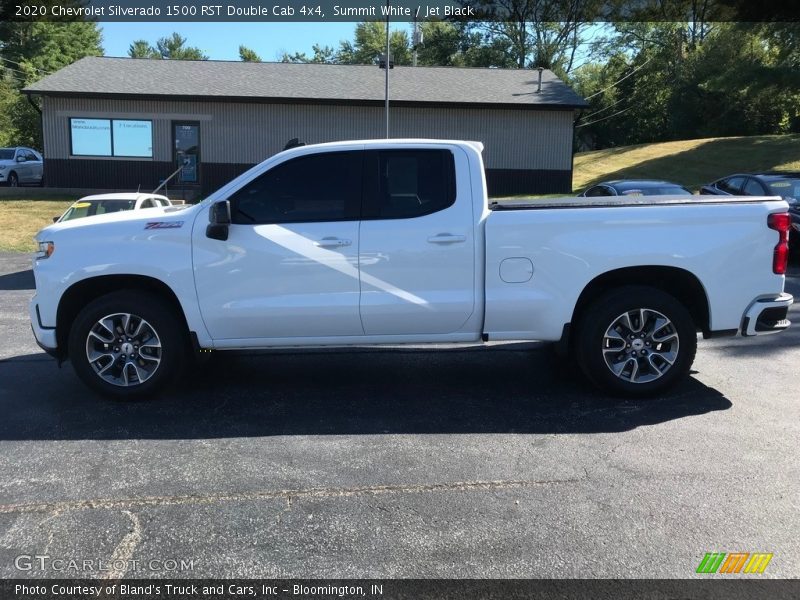 Summit White / Jet Black 2020 Chevrolet Silverado 1500 RST Double Cab 4x4