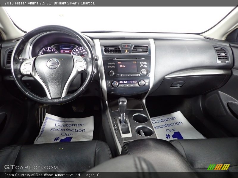 Brilliant Silver / Charcoal 2013 Nissan Altima 2.5 SL