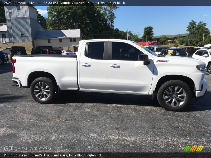 Summit White / Jet Black 2020 Chevrolet Silverado 1500 RST Double Cab 4x4