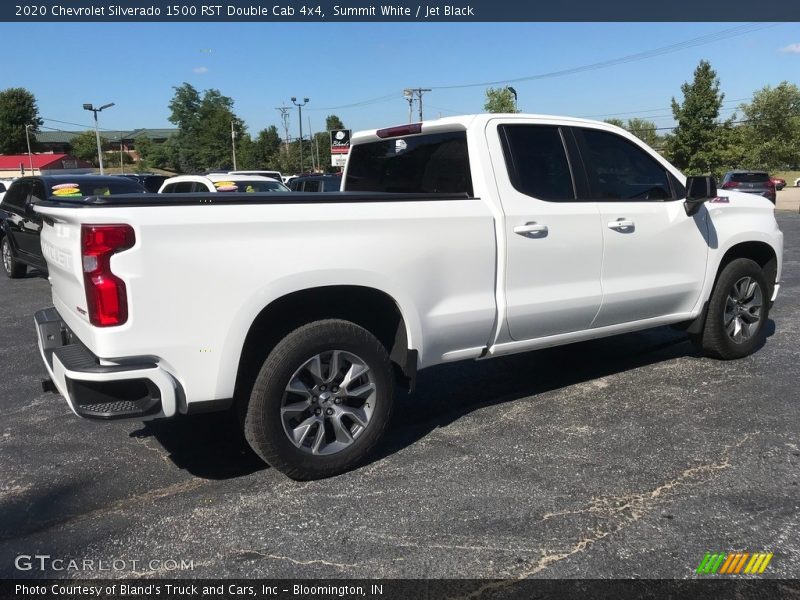 Summit White / Jet Black 2020 Chevrolet Silverado 1500 RST Double Cab 4x4