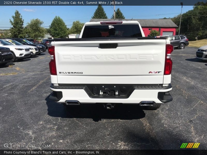 Summit White / Jet Black 2020 Chevrolet Silverado 1500 RST Double Cab 4x4