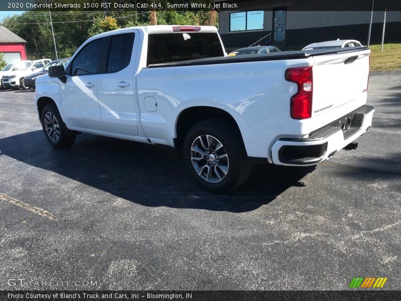 Summit White / Jet Black 2020 Chevrolet Silverado 1500 RST Double Cab 4x4