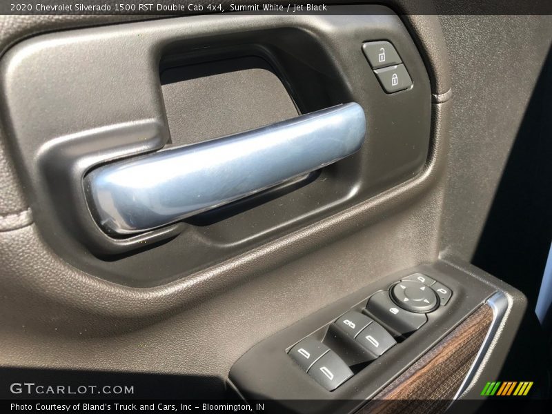Summit White / Jet Black 2020 Chevrolet Silverado 1500 RST Double Cab 4x4