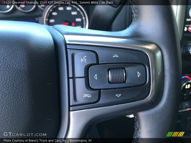 Summit White / Jet Black 2020 Chevrolet Silverado 1500 RST Double Cab 4x4