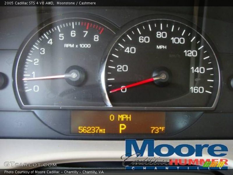 Moonstone / Cashmere 2005 Cadillac STS 4 V8 AWD