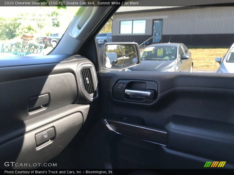 Summit White / Jet Black 2020 Chevrolet Silverado 1500 RST Double Cab 4x4