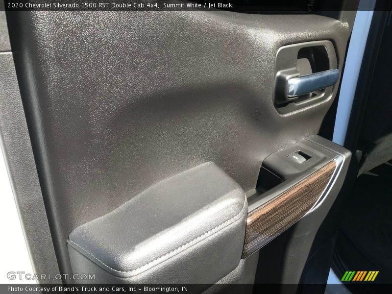 Summit White / Jet Black 2020 Chevrolet Silverado 1500 RST Double Cab 4x4