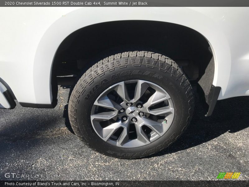 Summit White / Jet Black 2020 Chevrolet Silverado 1500 RST Double Cab 4x4