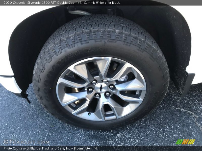 Summit White / Jet Black 2020 Chevrolet Silverado 1500 RST Double Cab 4x4
