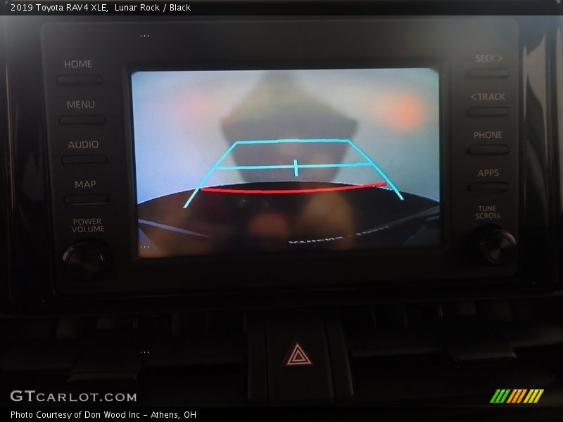 Lunar Rock / Black 2019 Toyota RAV4 XLE