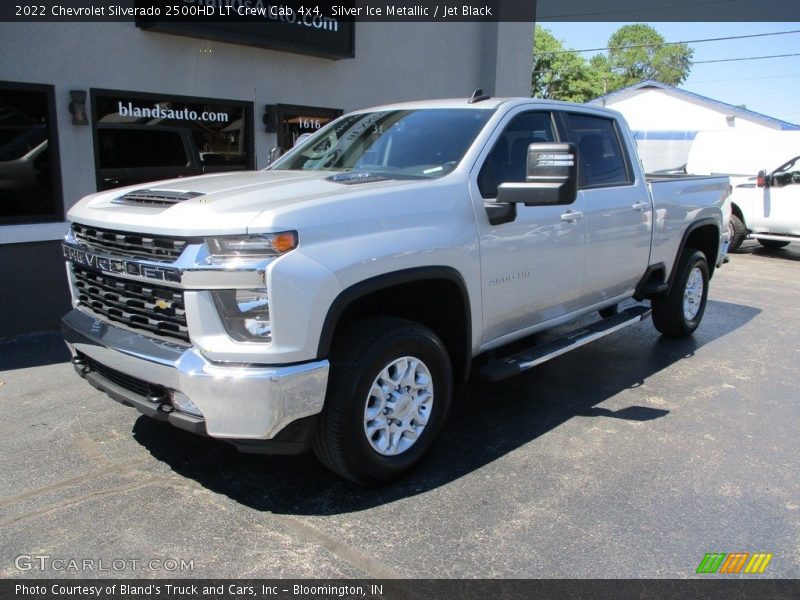Silver Ice Metallic / Jet Black 2022 Chevrolet Silverado 2500HD LT Crew Cab 4x4