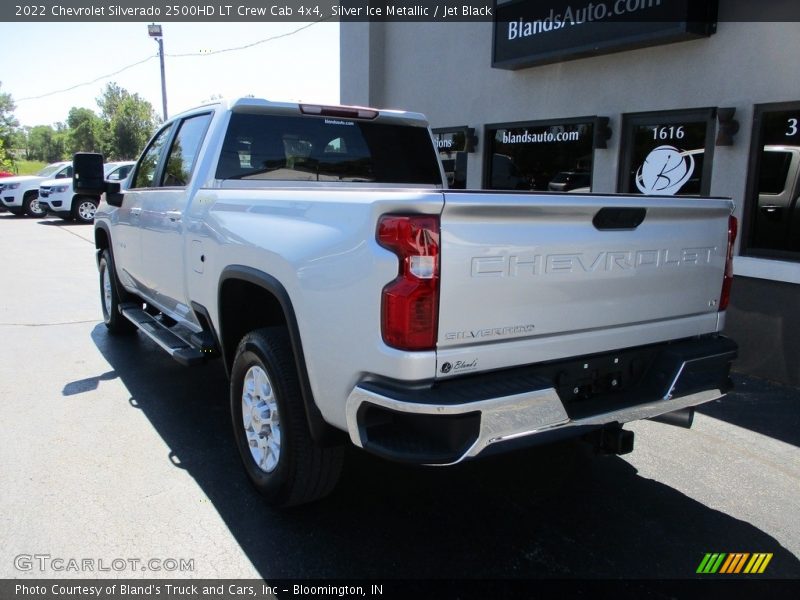 Silver Ice Metallic / Jet Black 2022 Chevrolet Silverado 2500HD LT Crew Cab 4x4