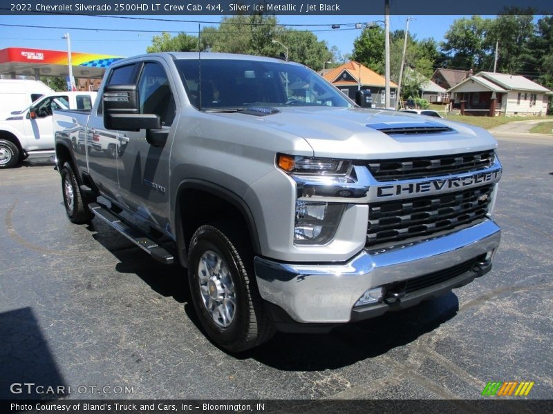 Silver Ice Metallic / Jet Black 2022 Chevrolet Silverado 2500HD LT Crew Cab 4x4