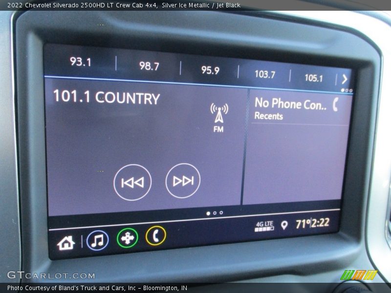 Audio System of 2022 Silverado 2500HD LT Crew Cab 4x4