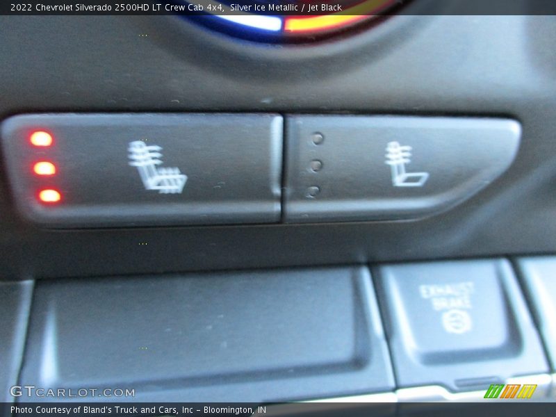 Silver Ice Metallic / Jet Black 2022 Chevrolet Silverado 2500HD LT Crew Cab 4x4